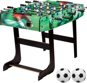 Składany stół do piłkarzyków Belfast - 121 x 101 x 79 cm