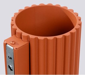 Pomarańczowy kinkiet ø 10 cm Zora – Sollux