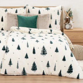 4Home Pościel mikroflanela Serene Forest, 140 x 220 cm, 70 x 90 cm, 140 x 220 cm, 70 x 90 cm