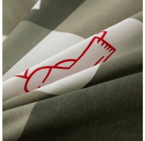 PrzytulneMieszkanie.pl PrzytulneMieszkanie.pl Pościel z mikrofibry CHRISTMAS SOCKS zielone Rozmiar pościeli: 70 x 90 cm | 140 x 220 cm