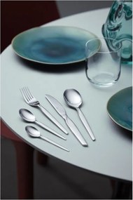 Sztućce ze stali nierdzewnej w kolorze srebra 16 szt. Twist – Gense