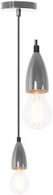 Lampa Sufitowa Wisząca Oprawka APP358-1CP CHROM