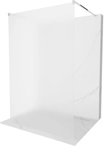 Mexen Kioto ścianka prysznicowa wolnostojąca 110 x 200 cm, szron 8 mm, chrom - 800-110-002-01-30