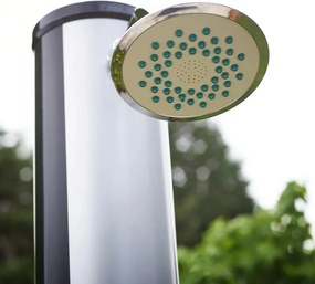 Prysznic solarny KARIBIK, 35l, srebrna/czarna Jurhan