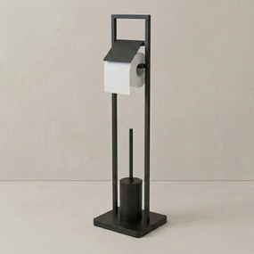 Szczotka do WC z uchwytem na papier toaletowy ARLE, 77 cm