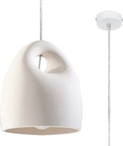 Lampa wisząca BUKANO ceramiczna
