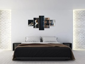 Obraz - W bibliotece (125x70 cm)