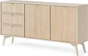 Komoda FORESTA 158 cm do Salonu Sypialni Odcienie beżu