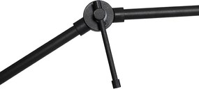 Nowoczesna lampa podłogowa czarna regulowana - Editor