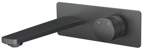 Designerska ścienna bateria umywalkowa XELO
