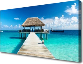 Fotoobraz na płótnie Monumentalny Most nad Cieśniną