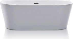 Wanna wolnostojąca przyścienna DIVINA - 170*75*58cm - 245L - Biała
