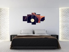 Obraz płyt gramofonowych (125x70 cm)