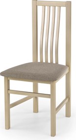 Klasyczne drewniane krzesło Paweł dąb sonoma