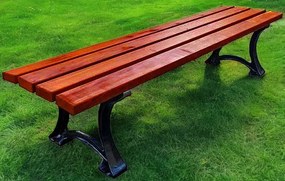 Ławka ogrodowa bez oparcia 150cm 7 kolorów P6-M25