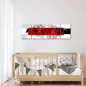 Obraz abstrakcji (170x50 cm)