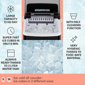 Klarstein Arctic Porter kostkarka do lodu
