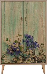 Szafka Mega Sonoma Oak Flowers I