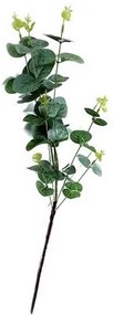 Sztuczna łodyga eukaliptusa zielona, 67 cm