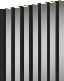 Mexen Lam-B lamele ścienne 275 x 31,5 cm, płyta HDF 4 mm, Srebrny - S100-275317-2812-056