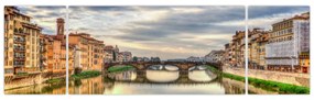 Obraz - Most przez rzekę (170x50 cm)