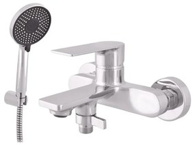 RAV Slezák NL154.5/1 - Zestaw wannowy z baterią NIL, chrom błyszczący