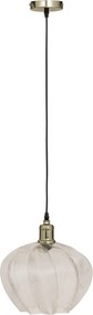 Lampa wisząca szklany klosz PHYLAS kwiat, Ø 27,5 cm