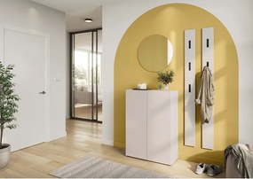 Kremowa szafka w dekorze dębu 74x105x33 cm Alviano – Germania