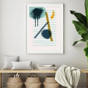Plakat - Artystyczna abstrakcja (A4)