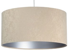 Lampa wisząca HOME 50 beżowa/srebrna BPS KONCEPT