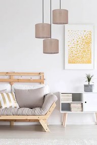 Regulowana lampa wisząca z 3 abażurami - S954-Dantino
