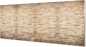 Szklany Panel Loftowy Akcent Ceglany