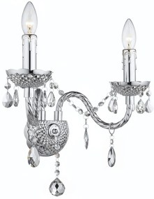 KINKIET ŚCIENNY EBT019-2W Chrom