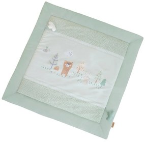 Jasnozielona mata do zabawy dla dzieci 100x100 cm Woodland Buddies – Roba