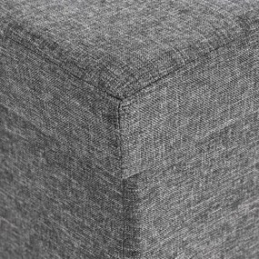 Stołek z uchylną pokrywą OTTOMAN 110x38 cm, ciemnoszary