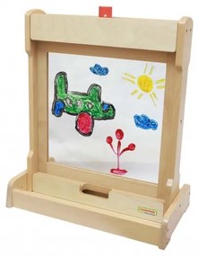 Okienko do malowania na biurko 2 w 1 statyw na tablice masterkidz