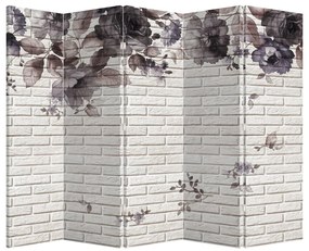 Parawan - Ściana z bukietem (210x170 cm)