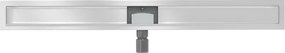 Mexen Flat korpus do odpływu liniowego 90 cm, inox - 1015090