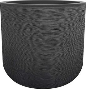Donica kwadratowa Graphit'Up antracytowa - Ø 50 cm - 67 L