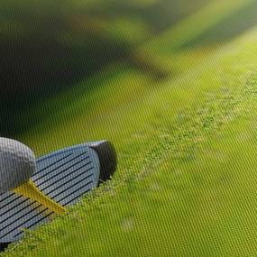 Obraz - Golf (z zegarem) (90x30 cm)