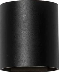 Inteligentna lampa ścienna czarna z WiFi G9 - Sabbio