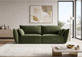 Sofa 2 Cookie tapicerowana Manila 34 zielona 208 cm