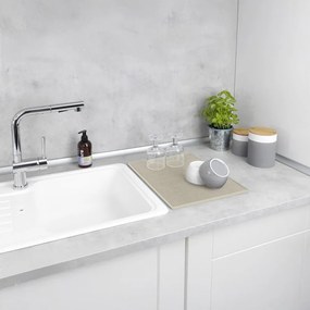 Beżowa gumowa podkładka do naczyń 40x30 cm Maxi – Wenko