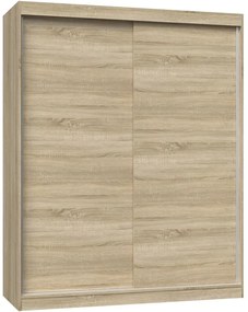 Szafa przesuwna dąb sonoma 160 cm N3-A44