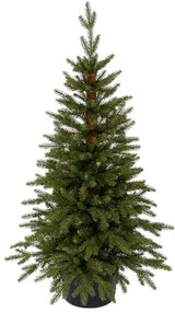 Choinka sztuczna w doniczce PE Świerk Naturalny 110cm