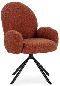 Ceglasty fotel Dario – Marckeric