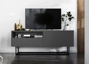 Szafka RTV SELF 3 120 grafitowa mat