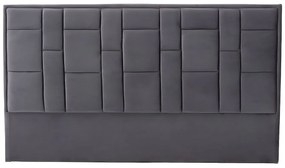 Zagłówek 160 cm – Welur – Zielony – HERMINE