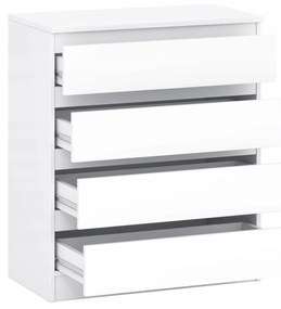 Komoda 4s do sypialni garderoby salonu kolor biały 73 cm