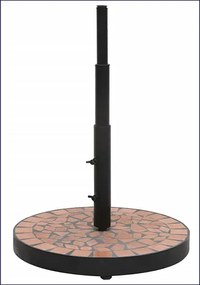 Ceramiczna podstawa pod parasola ogrodowy terakota Z5-N52